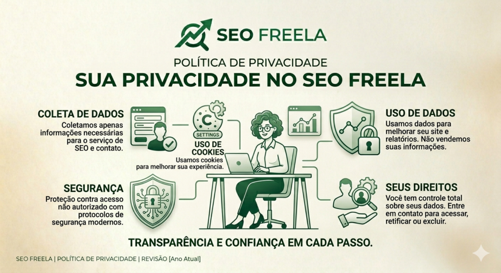 Políticas de privacidade - Consultor de SEO freelancer
